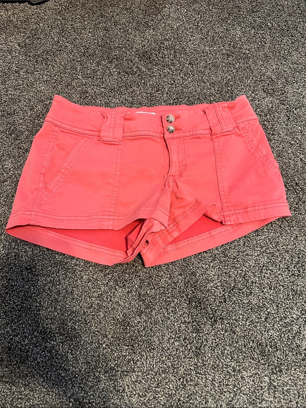 BKE Women’s Shorts Trio - Coral, Teal, Mint Ombre - Picture 2 of 10